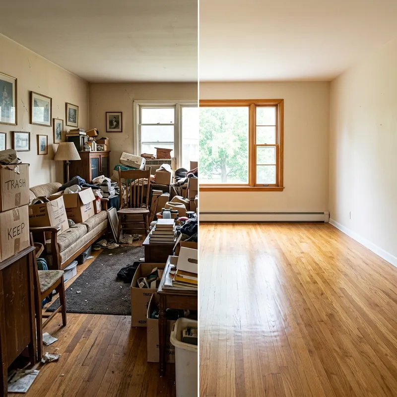 Estate cleanout services in Delaware County, OH
