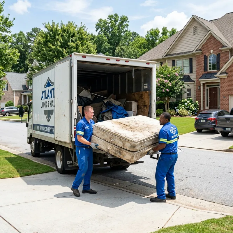 Mattress removal and disposal service in Logan County, OH